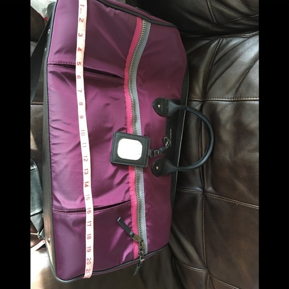 Adrienne Vittadini  Nylon 22" Multi Pocket Duffel Bag - Picture 7 of 16